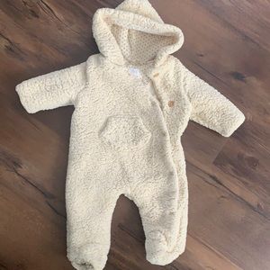 Zara 1-3 month baby bunting outfit